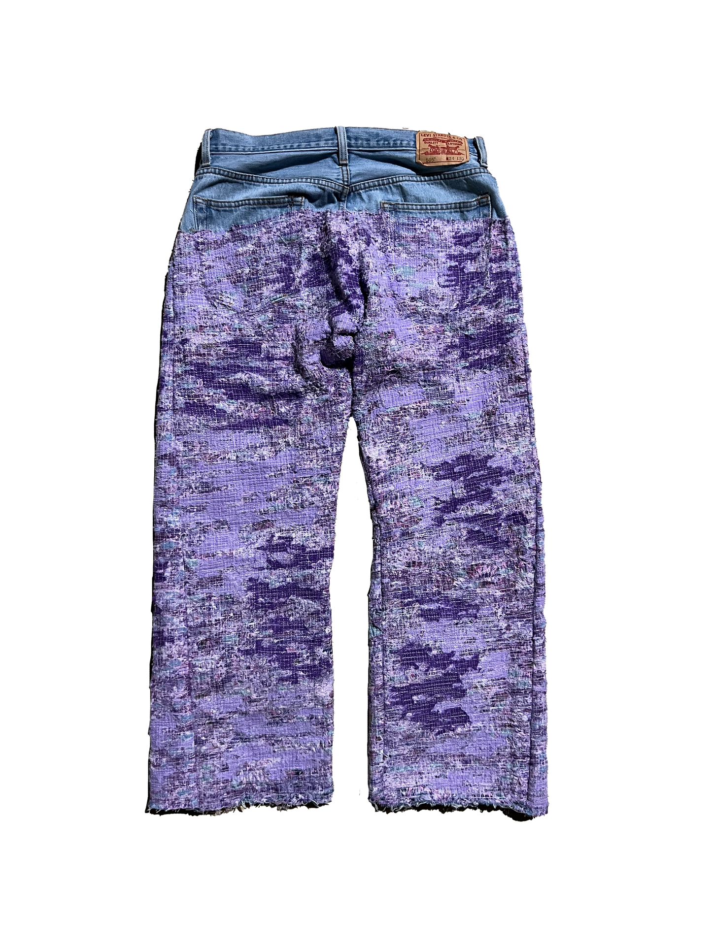 ZAVIERMADE Boro Jeans (Purple)