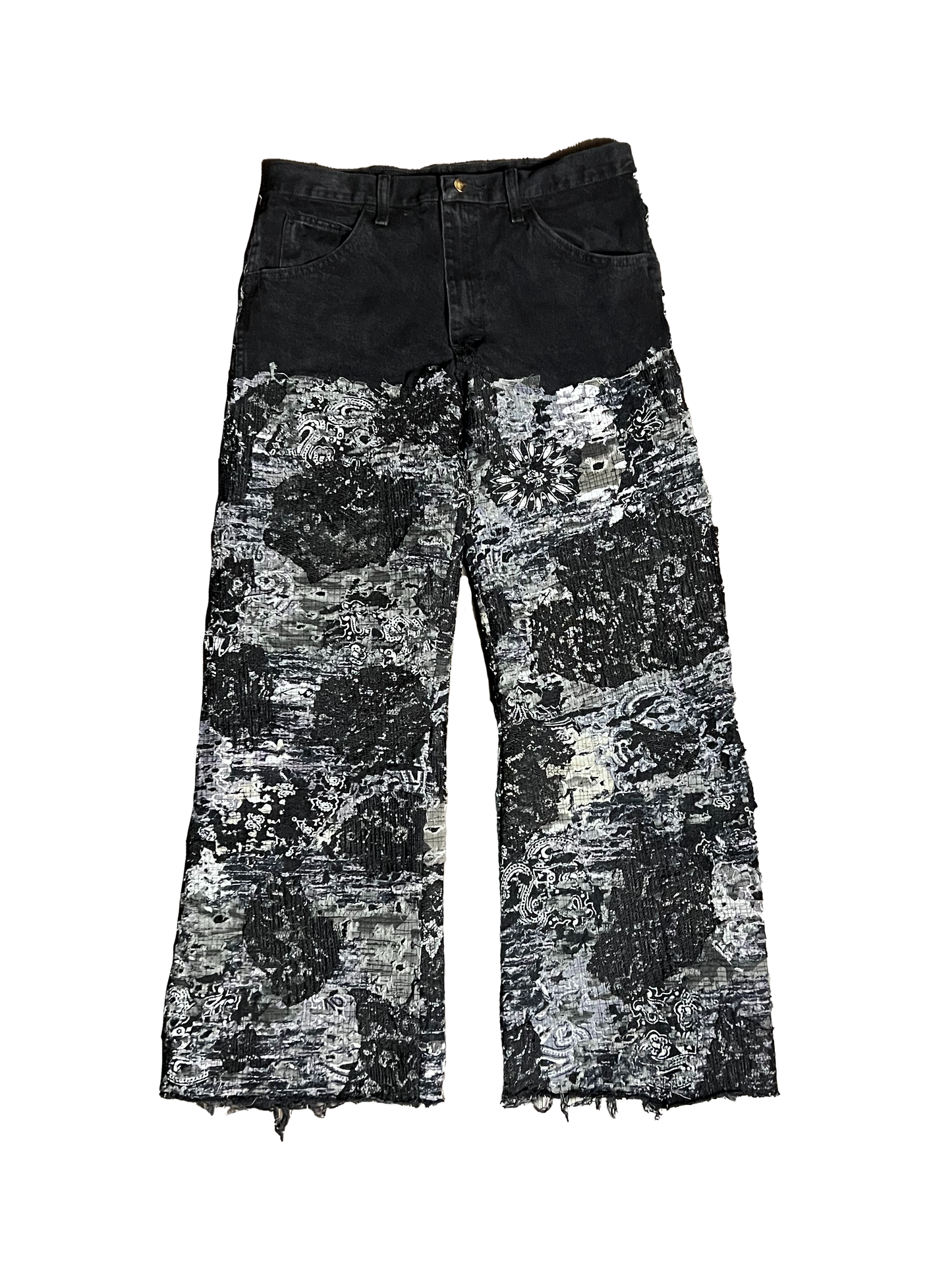 ZAVIERMADE Camo Boro Jeans