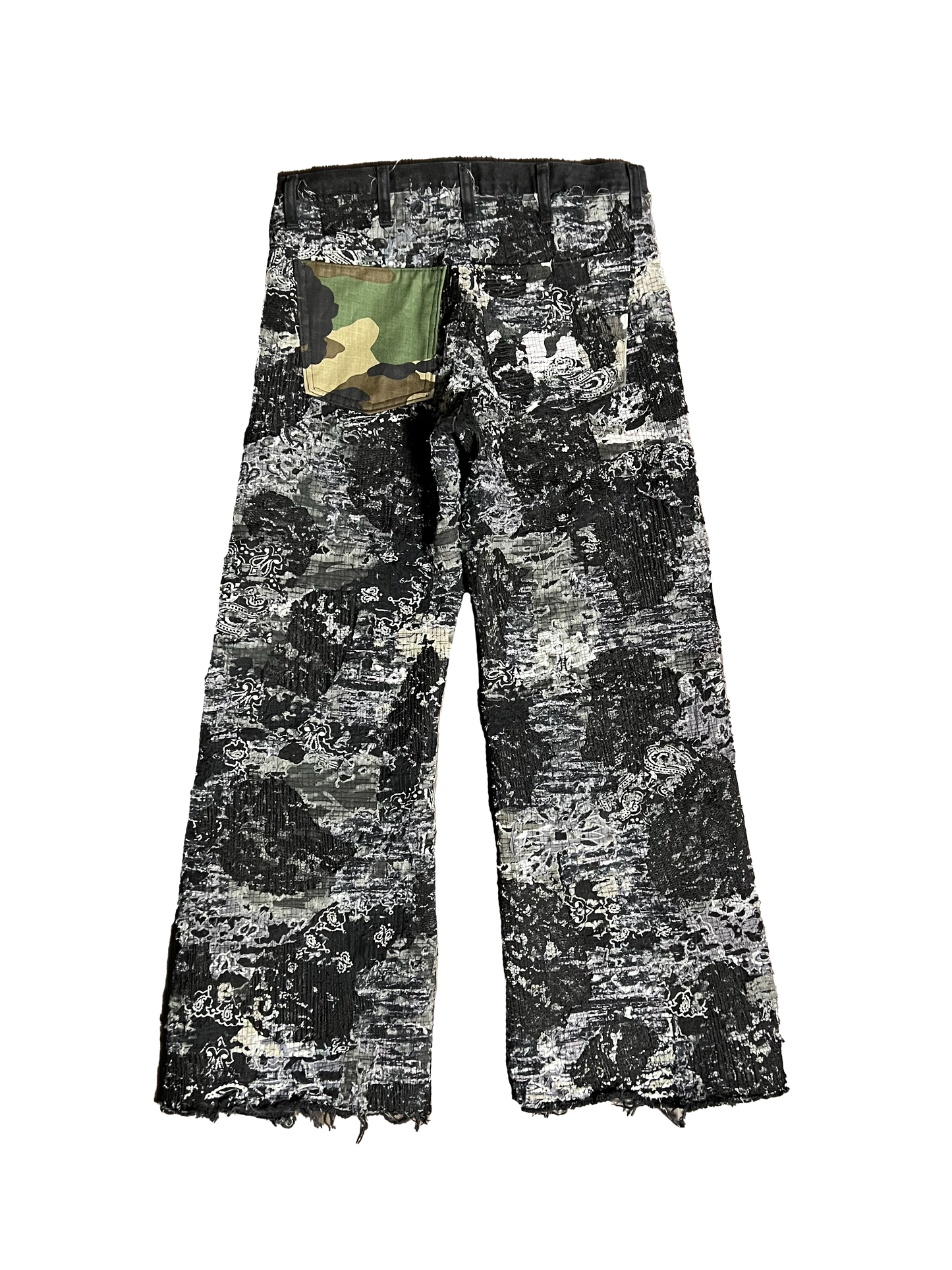 ZAVIERMADE Camo Boro Jeans