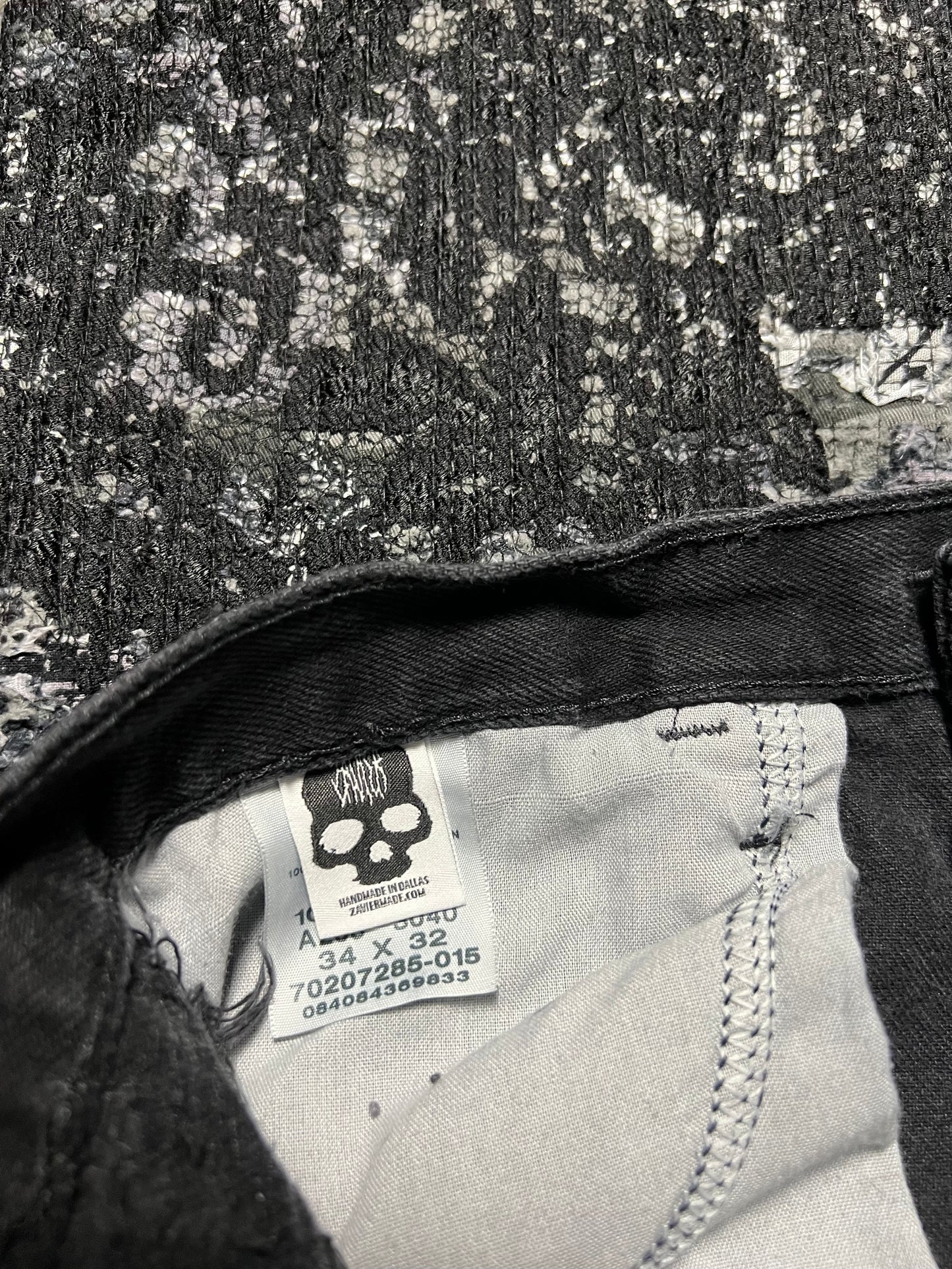 ZAVIERMADE Camo Boro Jeans