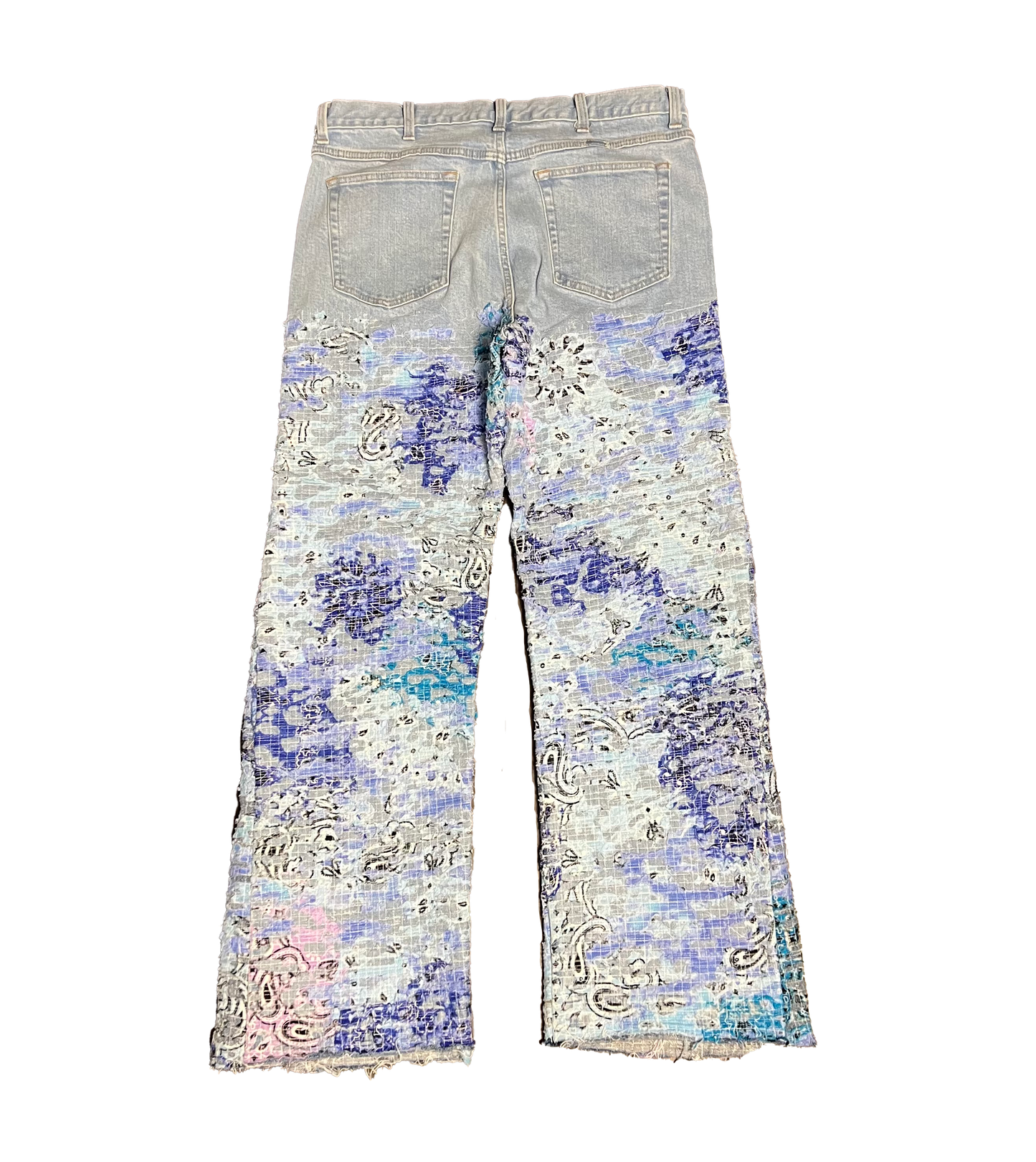 ZAVIERMADE Boro Jeans (Blue)