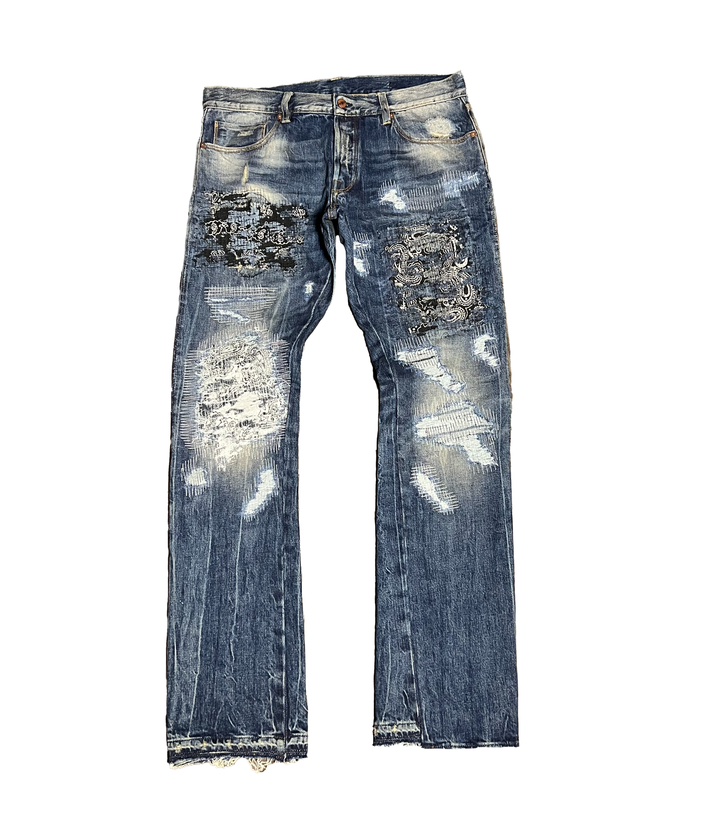 ZAVIERMADE Boro Jeans