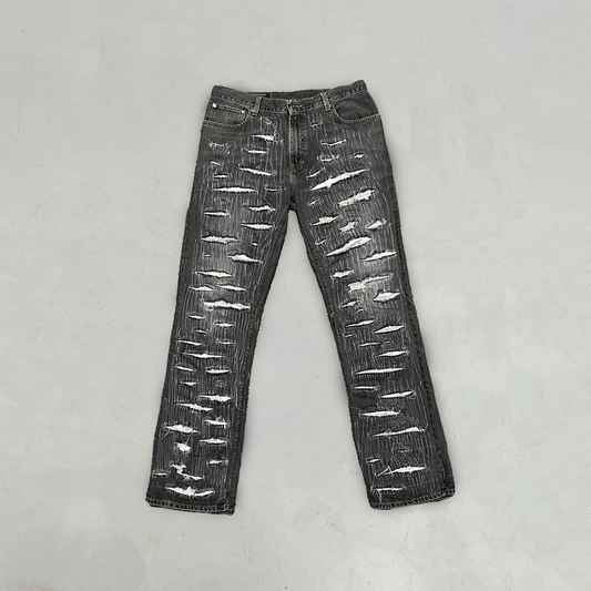 Grey "X-Ray" Jeans