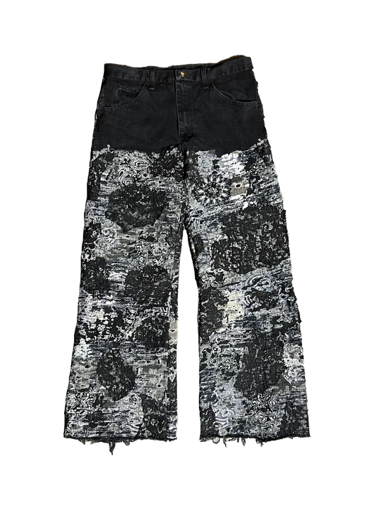 ZAVIERMADE Camo Boro Jeans