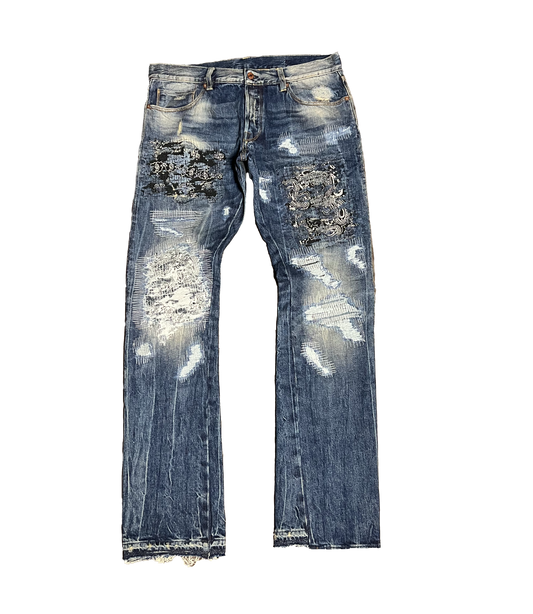 ZAVIERMADE Boro Jeans